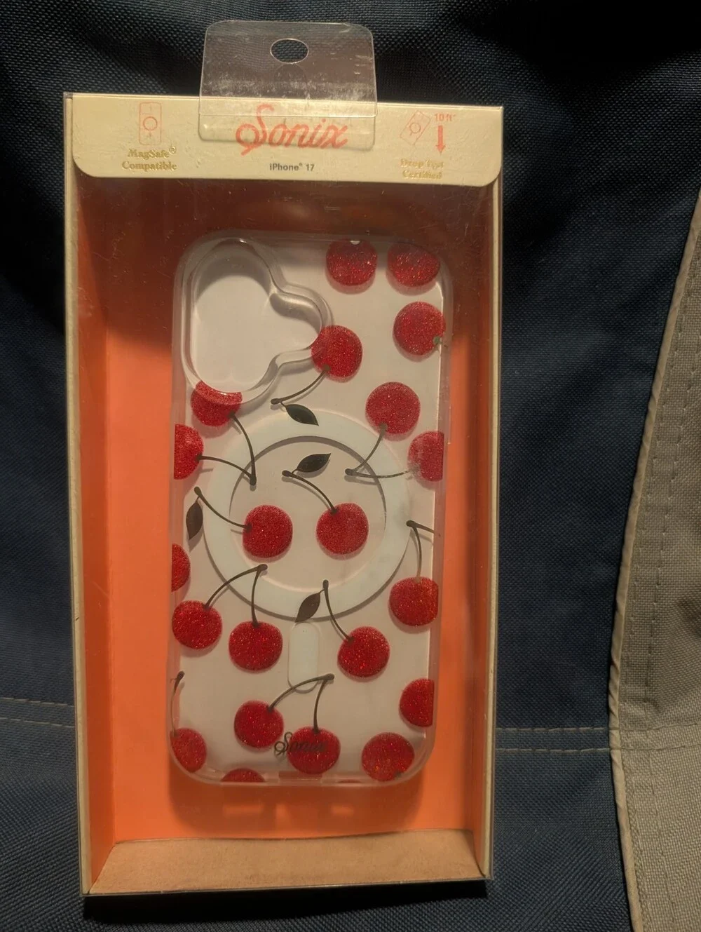 Sonix iPhone 17 Case MagSafe Cherry On Top Red Cherries Clear Protective...